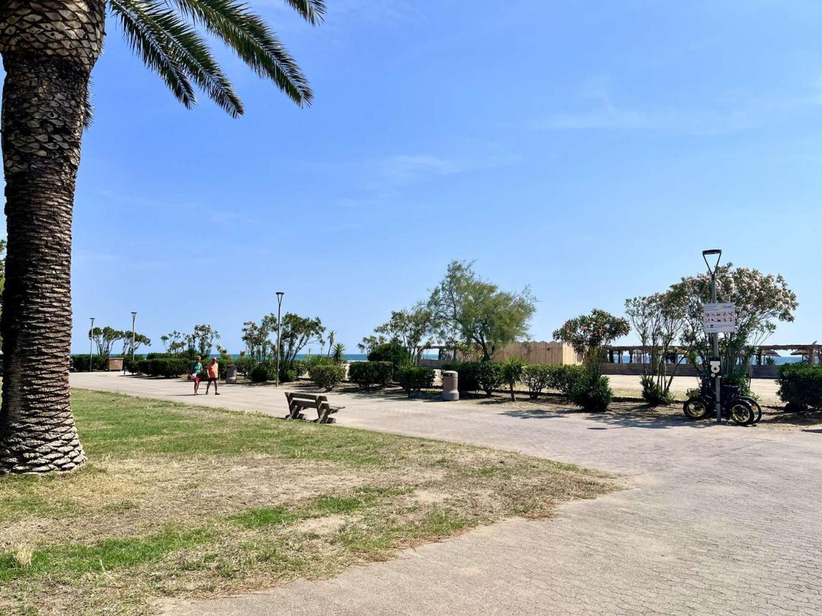 Studio Cabine Avec Terrasse 4 Pers, Acces Direct Plage, Tv, Animaux Admis - Argeles-Sur-Mer - Fr-1-225-798 Exterior photo